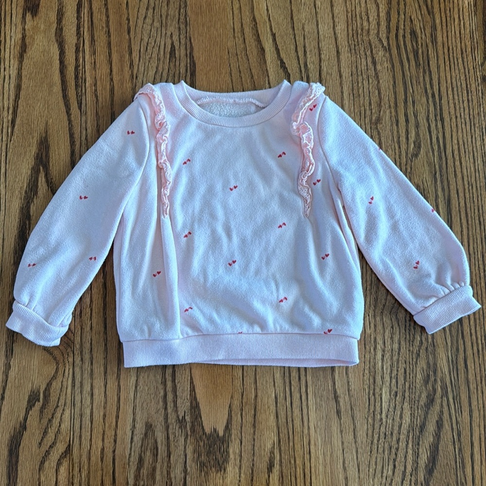 24M pink sweatshirt